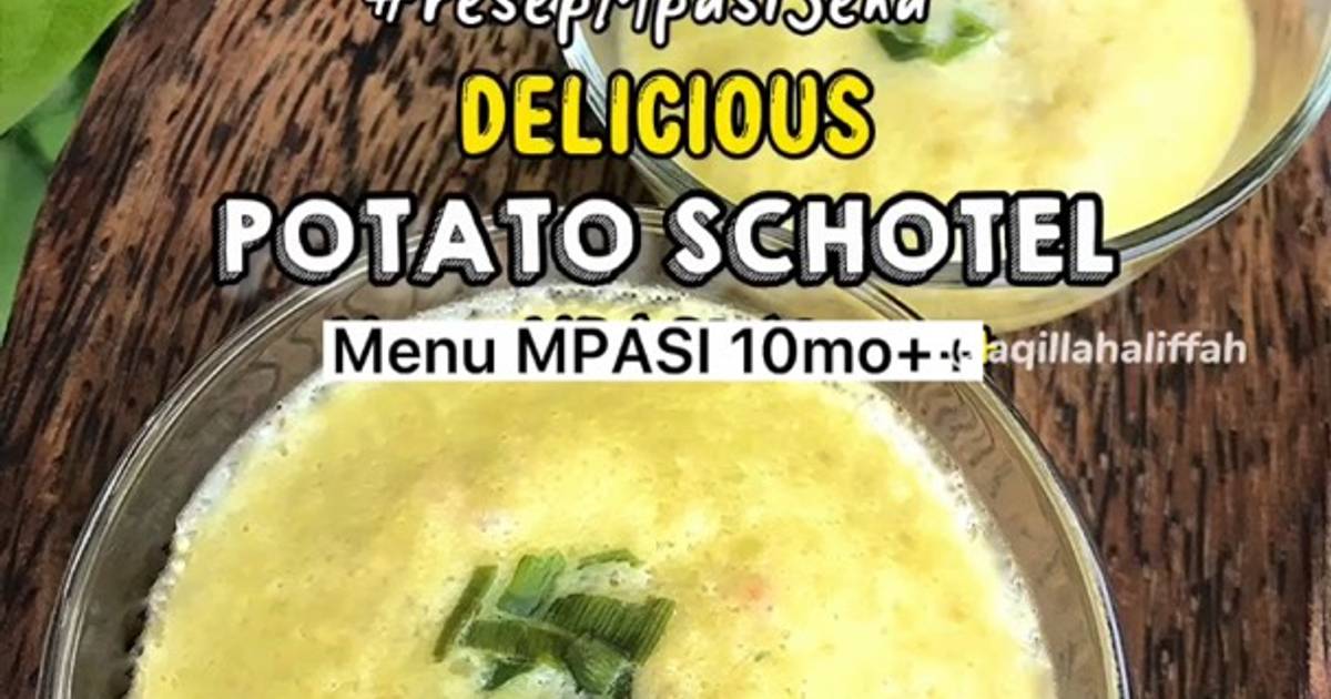 Resep SCHOTEL KENTANG UDANG Menu MPASI start 10mo++ resepMpasiSena