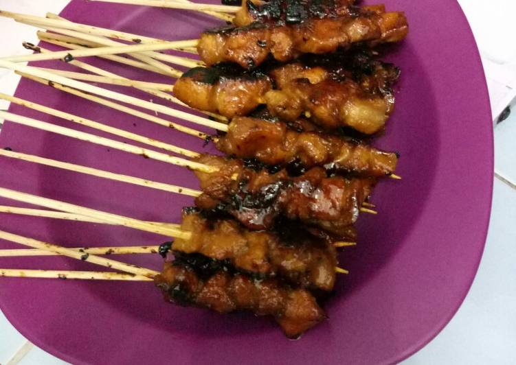 Sate ayam homemade