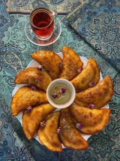 عکسی از دستور قطایف عربی