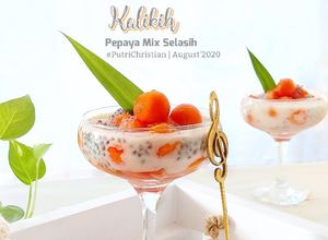 Foto resep Kalikih Pepaya Mix Selasih