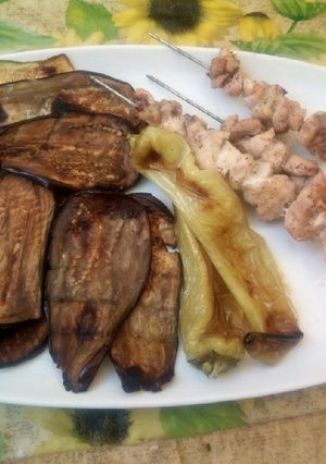 Une photo de Plat de grillade au four