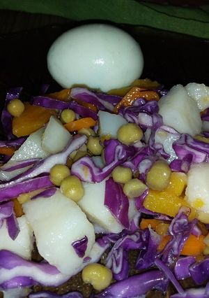 Una foto de Ensalada de verduras varias