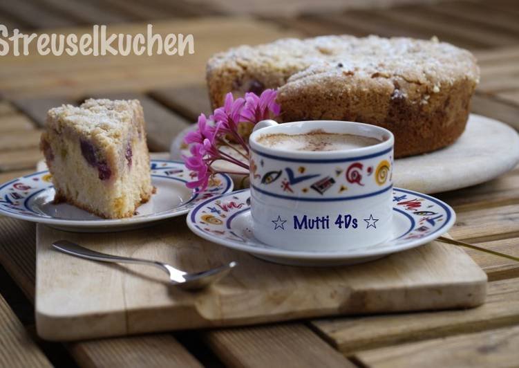 Streuselkuchen - Original Crumbs Cake Khas Jerman