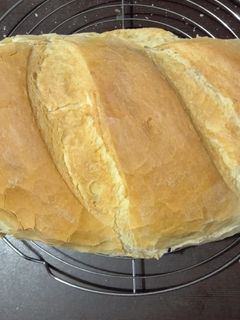 Kovász nélküli (élesztős) kenyér recept fotója