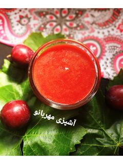 عکسی از دستور رب آلو قرمز