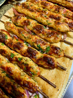 صورة لوصفة اسياخ كباب دجاج 🥓🥓