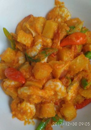 Foto resep Sambal Goreng Udang Kentang