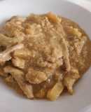 Curry dulce de quinoa y pechuga de pollo