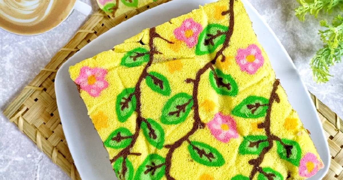 Resep Trio Chocomocca Batik Cake Oleh Sandra Risma Cookpad