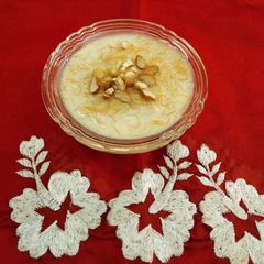 Vermicelli kheer A picture of Vermicelli kheer.