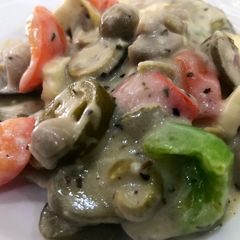 A picture of Rosemary butter vegetable.