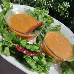 A picture of Sambhar.