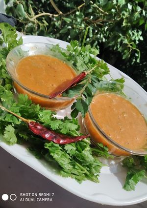 A picture of Sambhar.