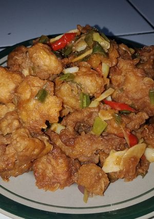 Foto resep Ayam tepung asam manis