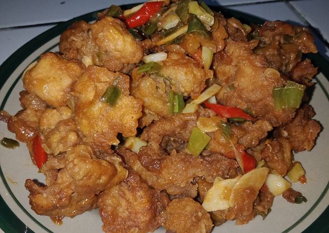 Ayam tepung asam manis