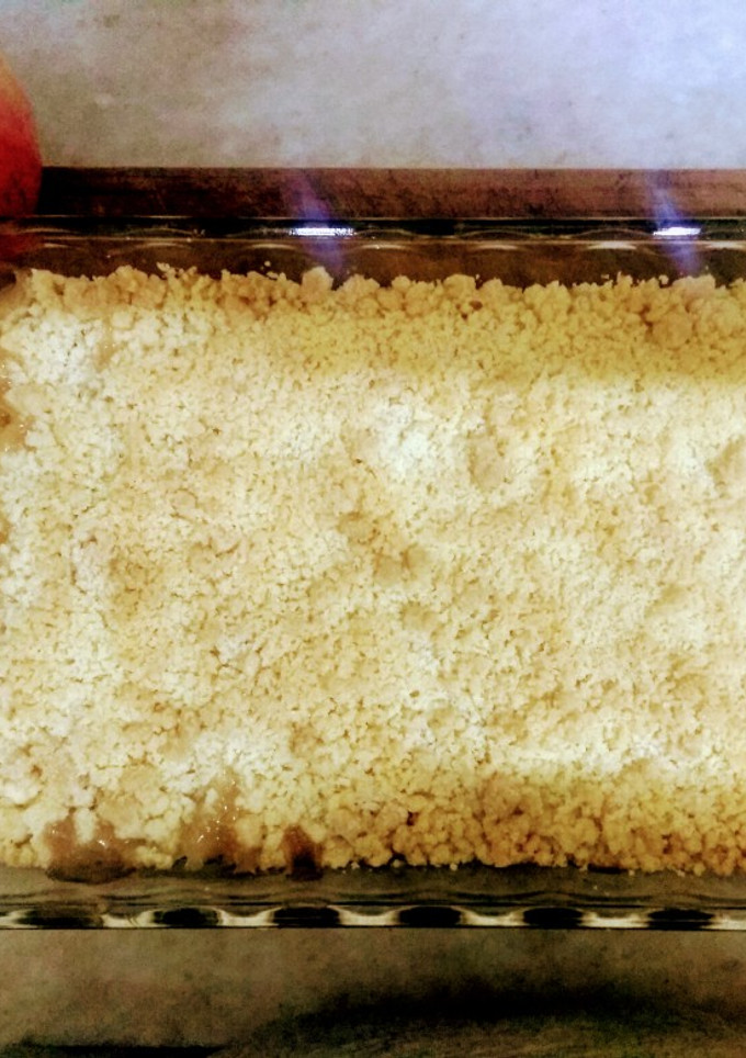 Una foto de Streusel de frutas