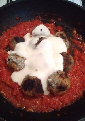 Una foto de Albóndigas de berenjena