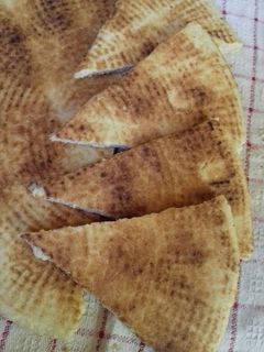 صورة لوصفة كسرة رخسيس بالزبدة