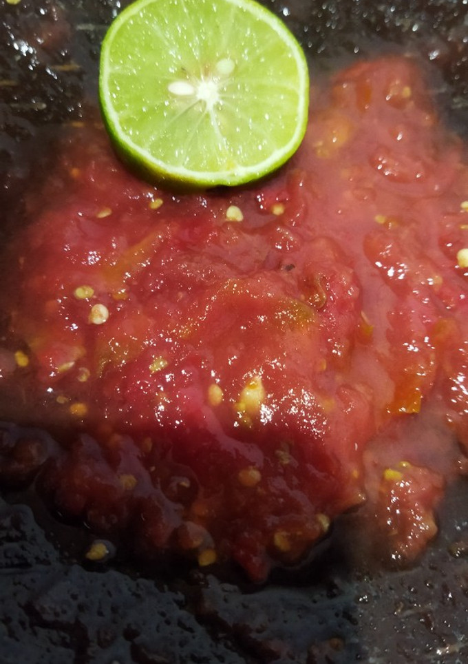 Foto resep Sambal Mentah Jeruk Nipis