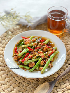 Foto resep Tumis buncis udang kecap
