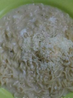 Foto resep Mie kuah susu