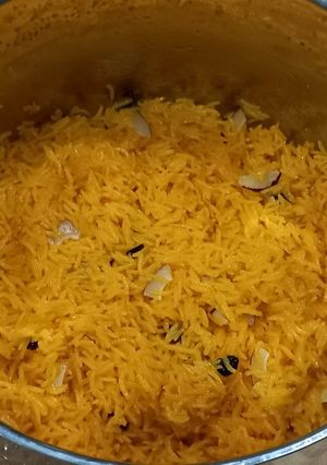 A picture of Zarda | Sweet rice.