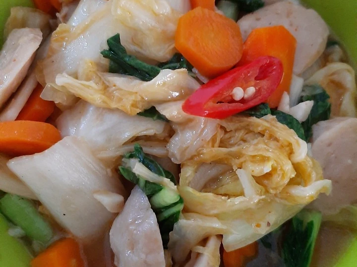 Cara Mudah Membuat Resep Capcai baso yang Enak Banget Anti Ribet, Bikin Ngiler