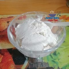 A picture of Homemade Banana Ice-cream🍌🍦.