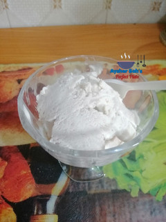A picture of Homemade Banana Ice-cream🍌🍦.