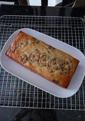 Foto resep Banana cake simple no mixer