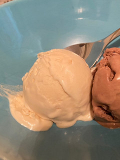 Una foto de Helado de vainilla