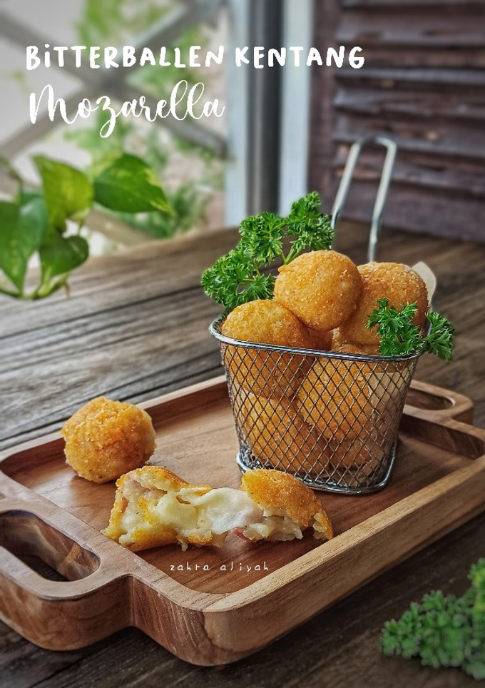Foto resep Bitterballen Kentang Mozarella