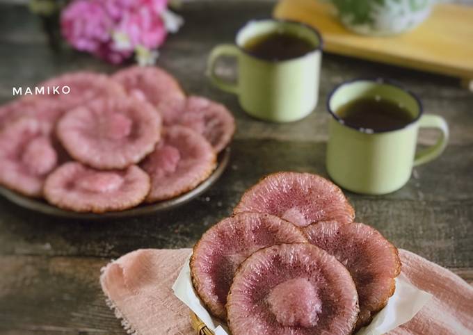 Resep Kue Cucur Ungu Empuk dan Berserat oleh Fany (Dapur