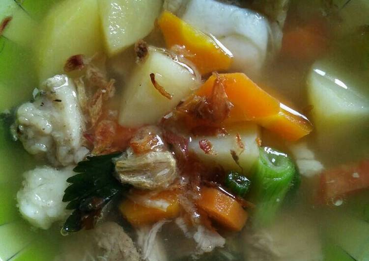 Resep Sop daging bumbu rempah Anti Gagal