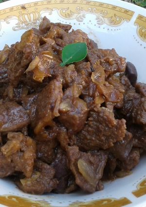 Foto resep Daging tumis sederhana