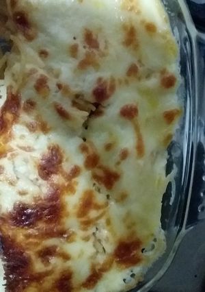 صورة لوصفة 😋معكرونة خضرة على طريقة رشا 😋