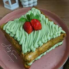 Matcha Shibuya Toast-レシピのメイン写真