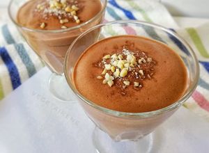 Foto principal de Mousse de chocolate vegana