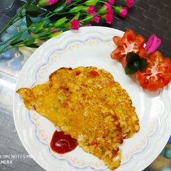 A picture of Veg suji cheela.