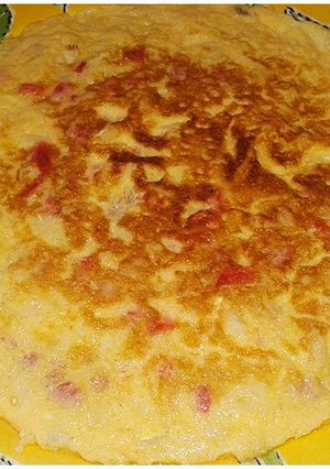 Una foto de Tortilla de bacalao