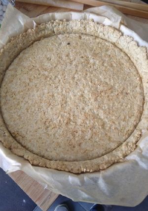 Une photo de Pâte à tarte flocon d'avoine