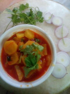 A picture of Sweet Potato Curry.