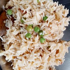 Plain pulao A picture of Plain pulao.