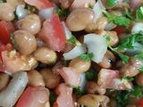سلطة الفول بالنعناع