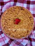 Sbriciolata con confettura di fragole