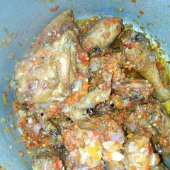 A picture of Pepper chicken.