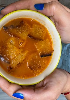 A picture of Easy tomato soup recipe.