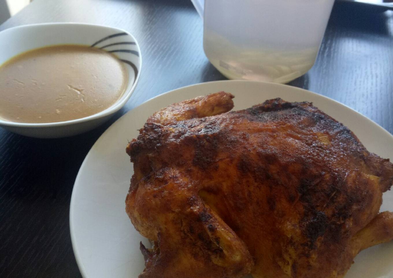 Ayam panggang bumbu kari praktis