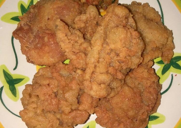 Resep Kulit Ayam Ala KFC, Bikin Ngiler
