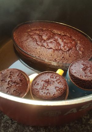 صورة لوصفة كيك على البخار